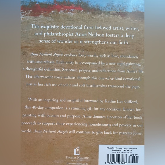 Anne Neilson Angels Christian hardback devotional book - Picture 8 of 9